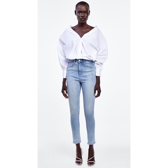 Zara Denim - Zara skinny high rise jeans
